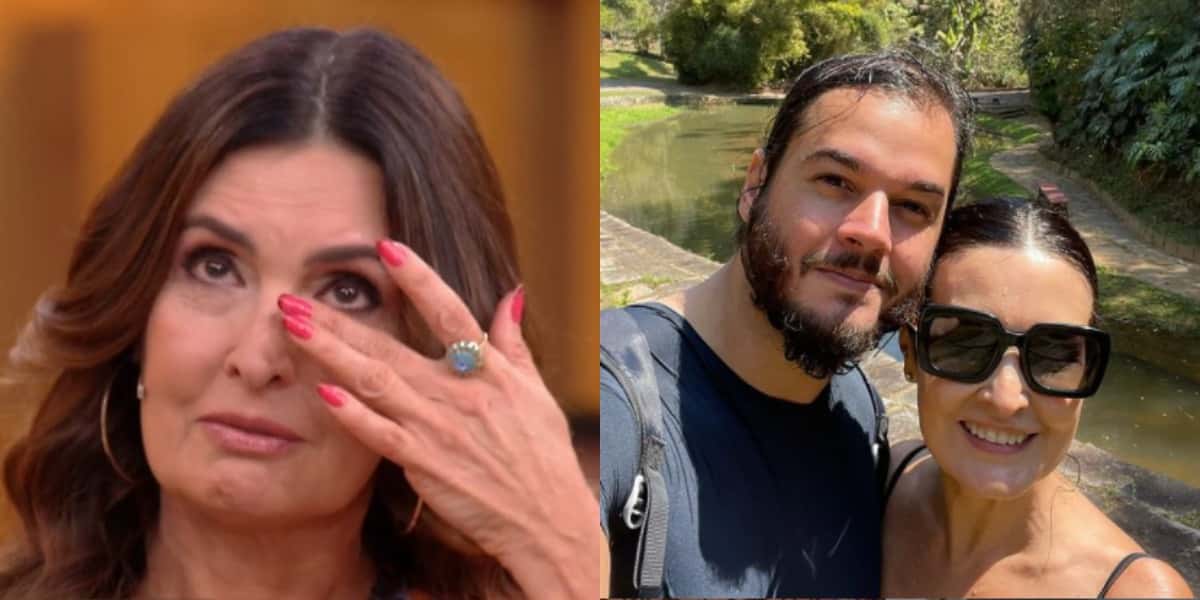 Fátima Bernardes fez declaração para Túlio Gadêlha (Foto: Reprodução)