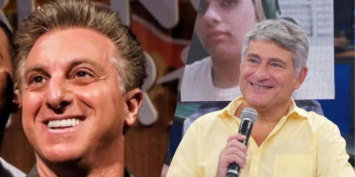 Luciano Huck e Cléber Machado (Montagem: TV Foco)