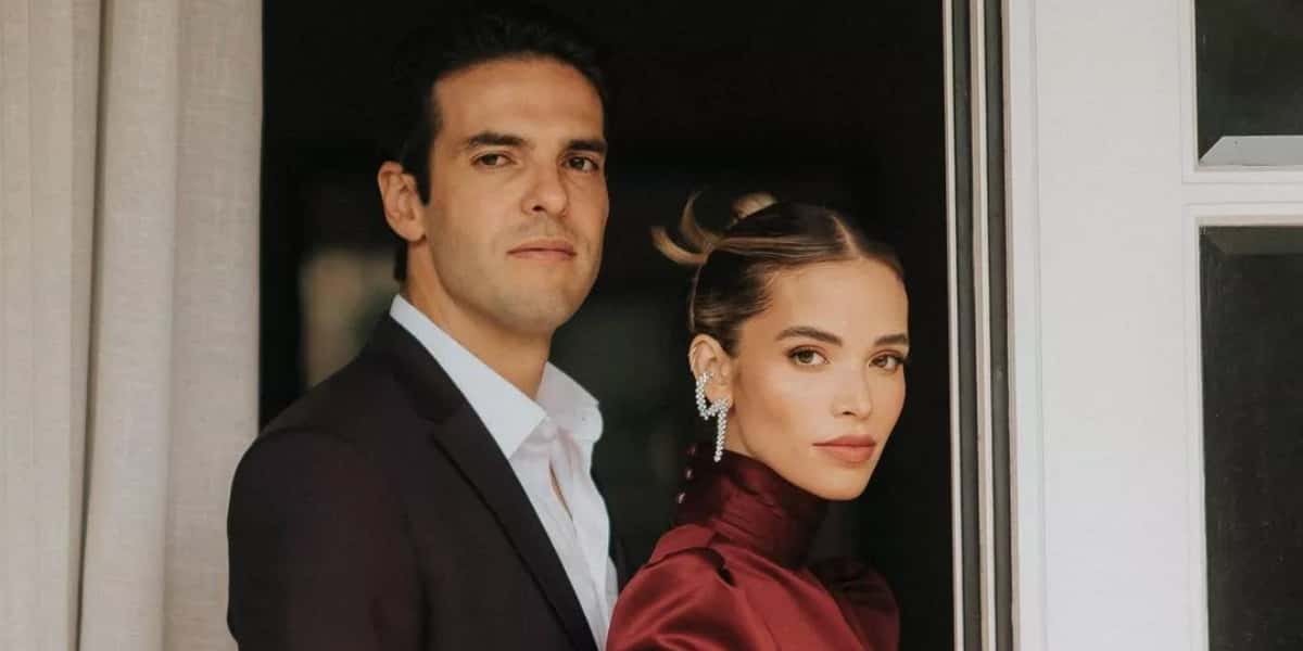 Kaká e Carol Dias estão completando mais um ano de casamento (Foto: Reprodução)