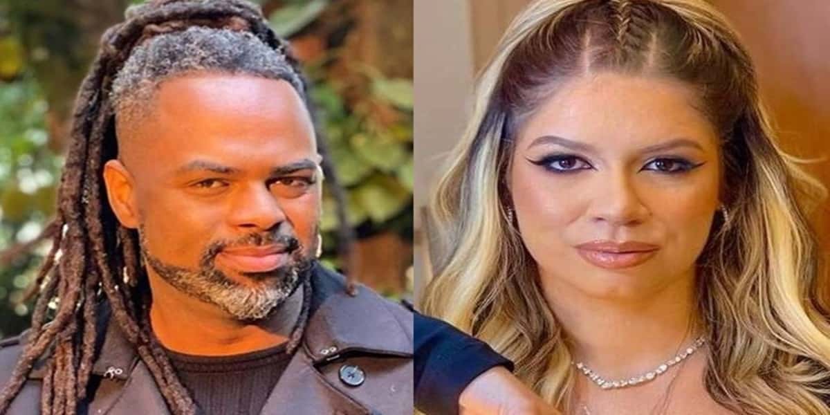 Jornalista não se conteve e mandou mensagem intima para a mãe da cantora (Foto Montagem)
