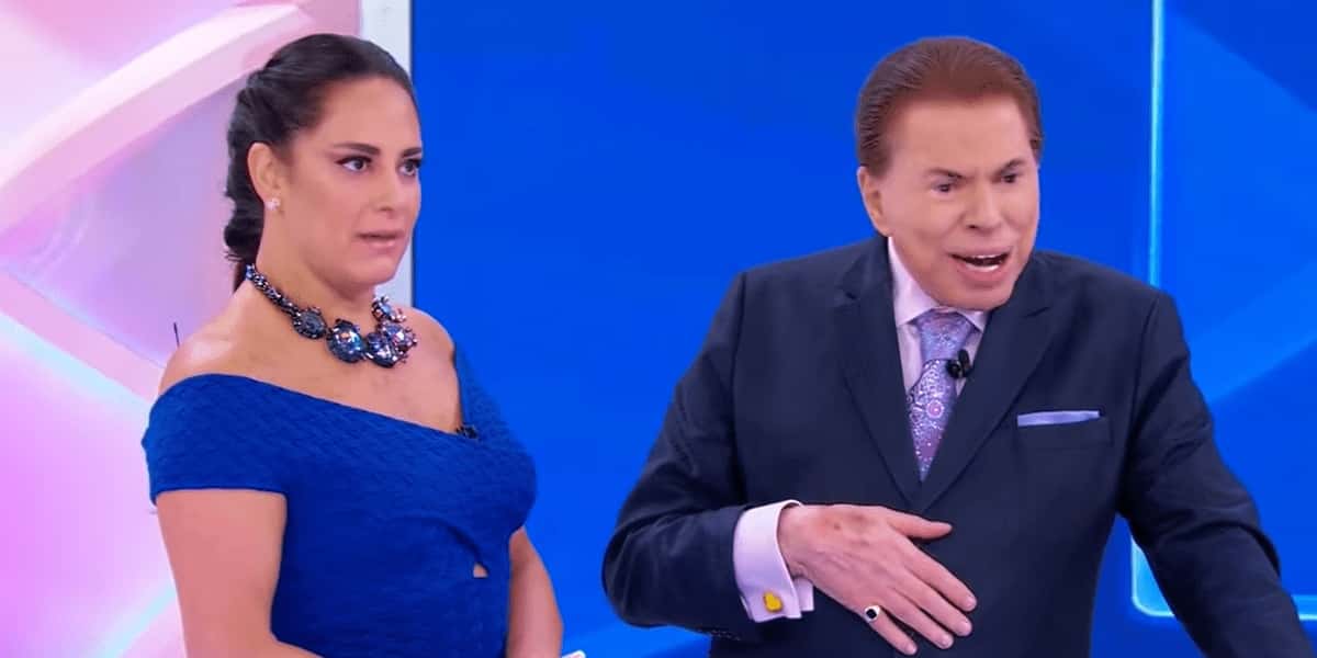 Silvia Abravanel e Silvio Santos (Reprodução)