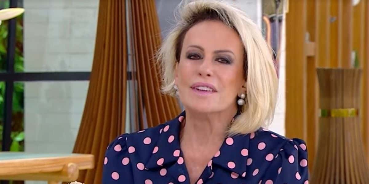 Ana Maria durante o último "Mais Você" (Foto: Reprodução/Globo)