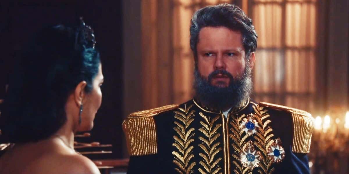 Dom Pedro II teme pelo Brasil então vai para a guerra em Nos Tempos do Imperador (Foto: Reprodução/Globo)