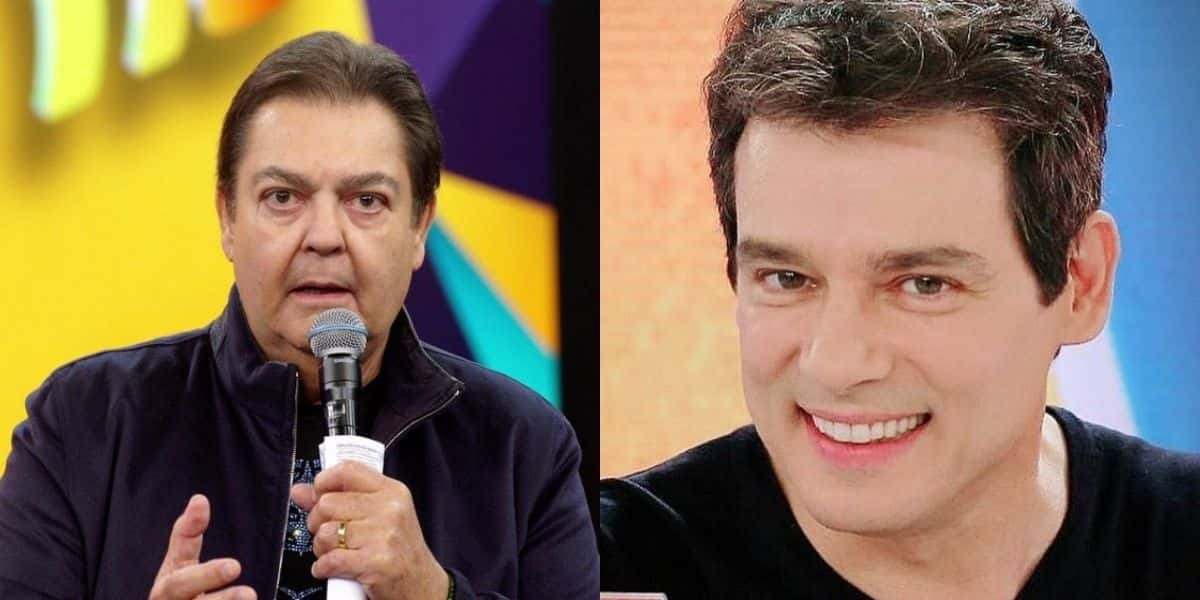Faustão e Celso Portiolli (Montagem: TV Foco)