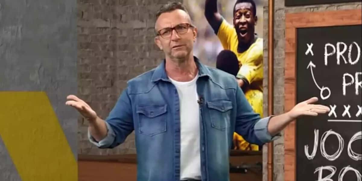 Neto em Os Donos da Bola (Foto: Reprodução/Band)