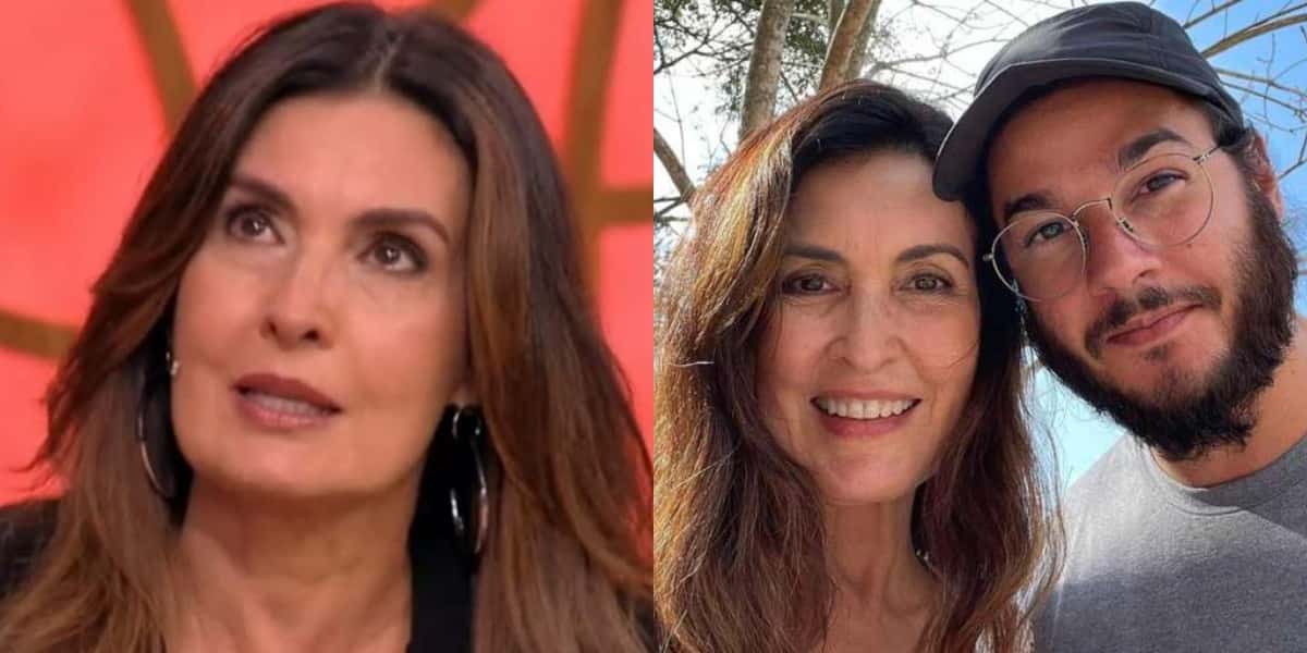 Fátima Bernardes expõe despedida com Túlio Gadêlha (Foto: Reprodução)