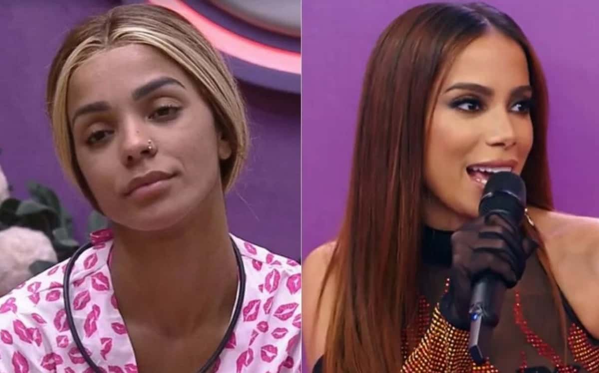 Brunna Gonçalves não esconde o 'ranço' de Anitta (Foto: Reprodução / Internet)