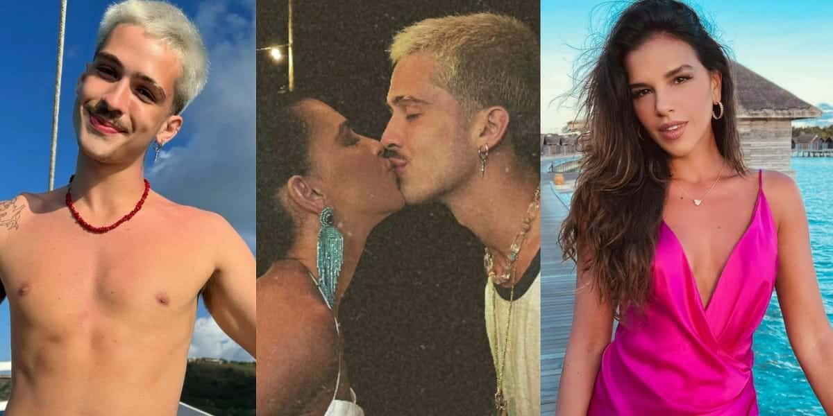 Mariana Rios surge aos beijos com João Guilherme (Foto: Reprodução)