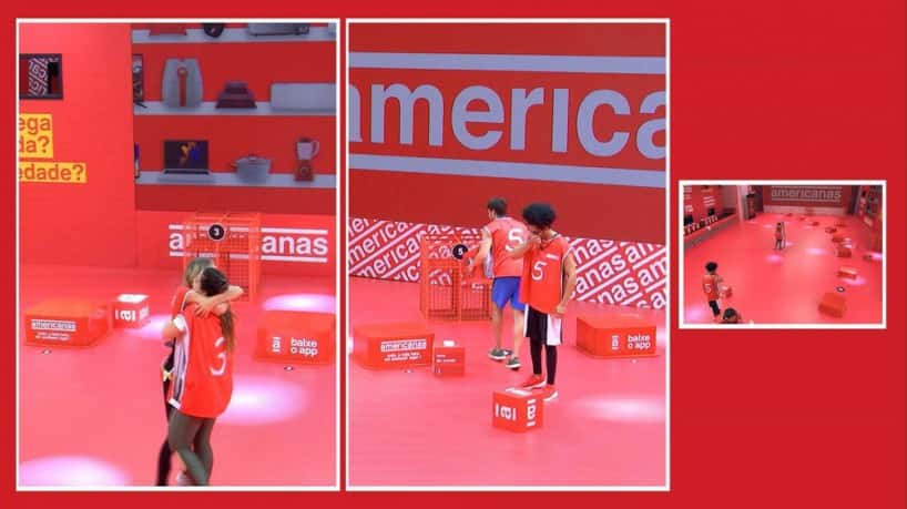 BBB22: Bárbara e Laís venceram a prova e ganharam a imunidade. Foto: (Reprodução/Globoplay)