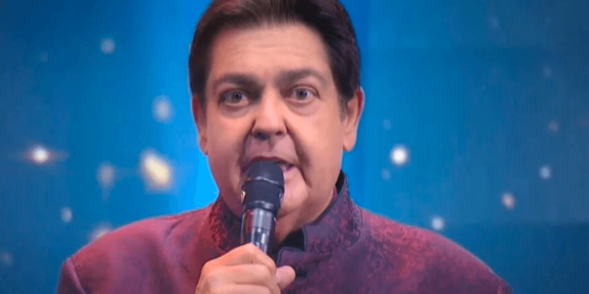 O apresentador Faustão surpreendeu (Foto: Reprodução)
