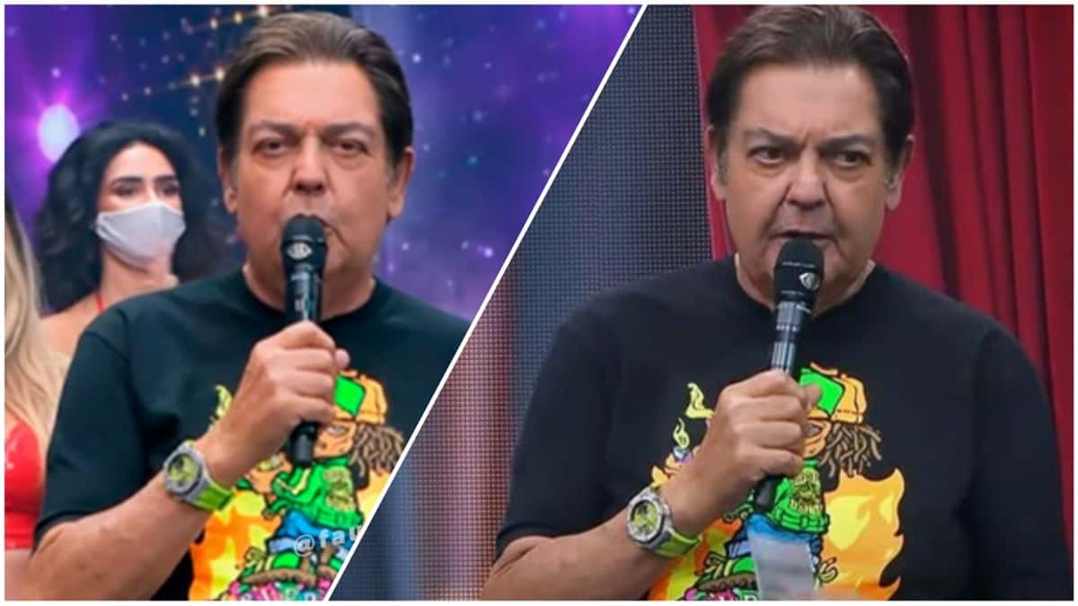 Relógio de Faustão quase bate prêmio do BBB22 (Montagem/ Reprodução/ Band)