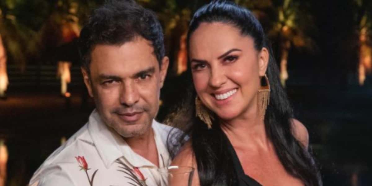 Graciele Lacerda e Zezé Di Camargo (Foto: Reprodução)