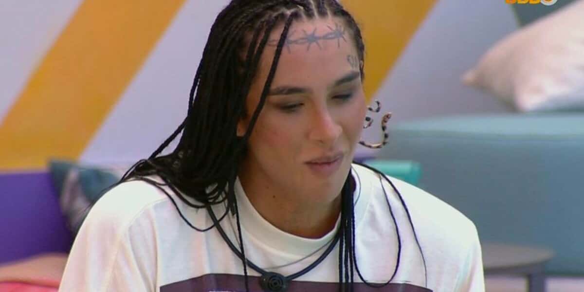 Linn da Quebrada no BBB22 (Foto: Reprodução)
