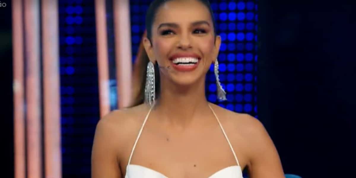 Mariana Rios no Domingão com Huck (Foto: Reprodução/Globo)