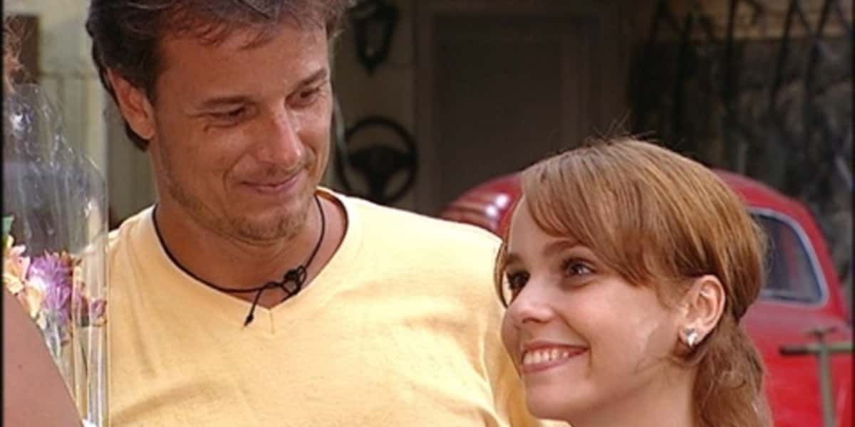 Marcello Novaes e Débora Falabella ficaram doentes enquanto trabalhavam em "O Clone" (Foto: Reprodução/TV Globo)