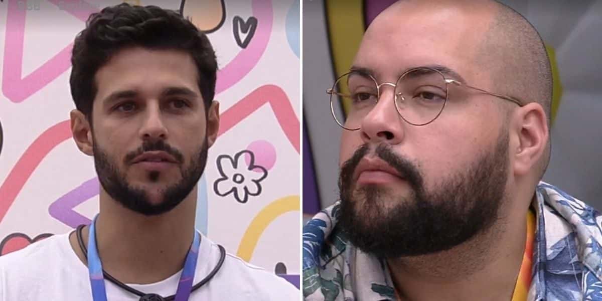 Tiago Abravanel indicou Rodrigo ao paredão no BBB22 (Foto: Reprodução)