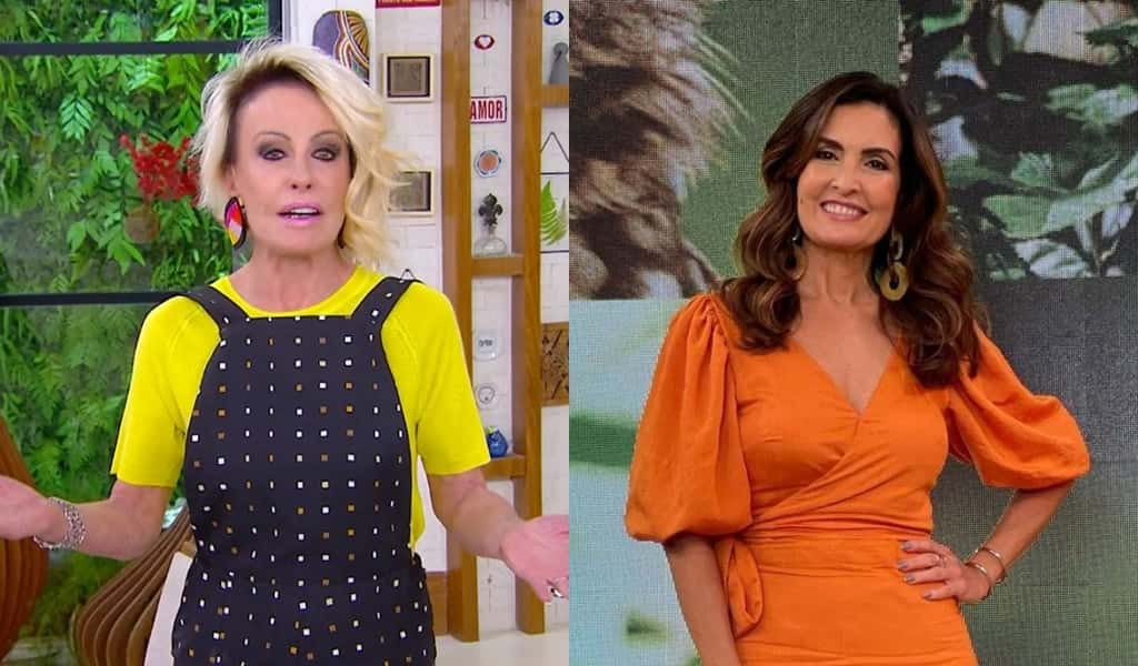 Ana Maria e Fátima Bernardes teriam disputa interna na Globo- Foto: Montagem-TV Foco