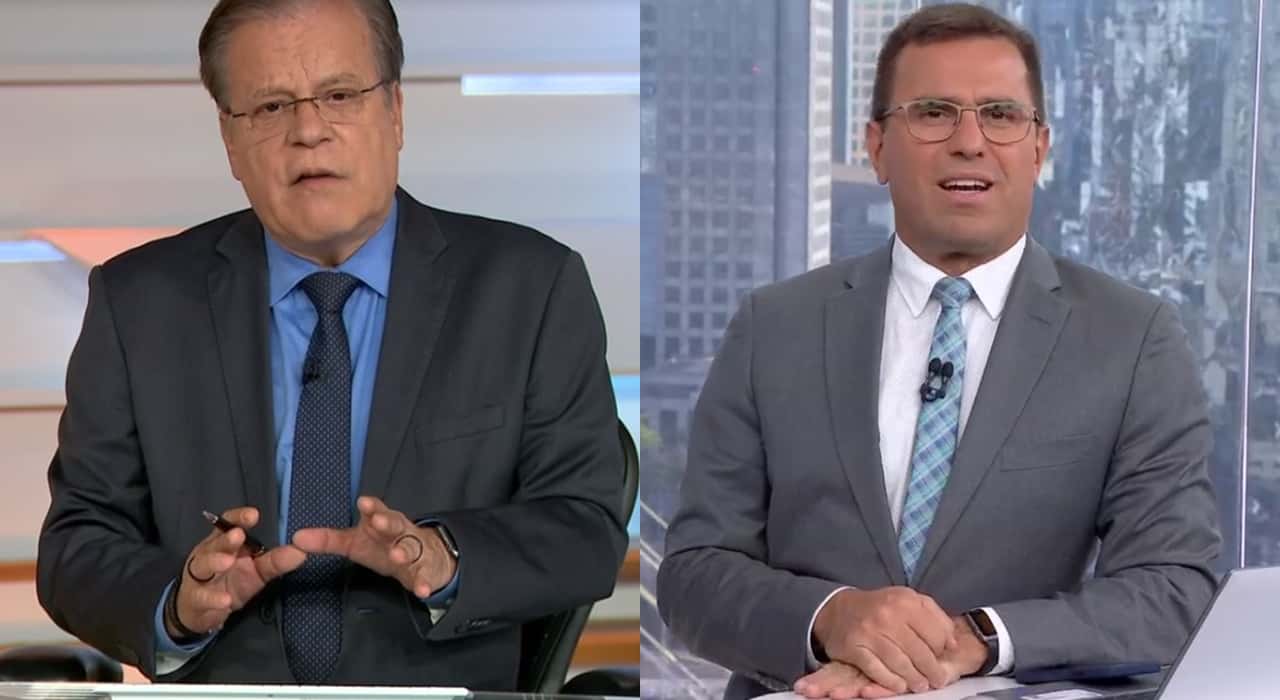 Chico Pinheiro entrou ao vivo no BDSP com plantão na Globo- Foto: Montagem-TV Foco