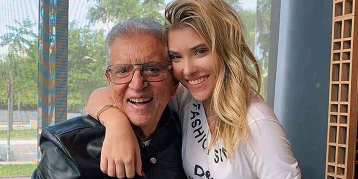 Carlos Alberto de Nóbrega e sua filha, Maria Fernanda - Foto: Reprodução