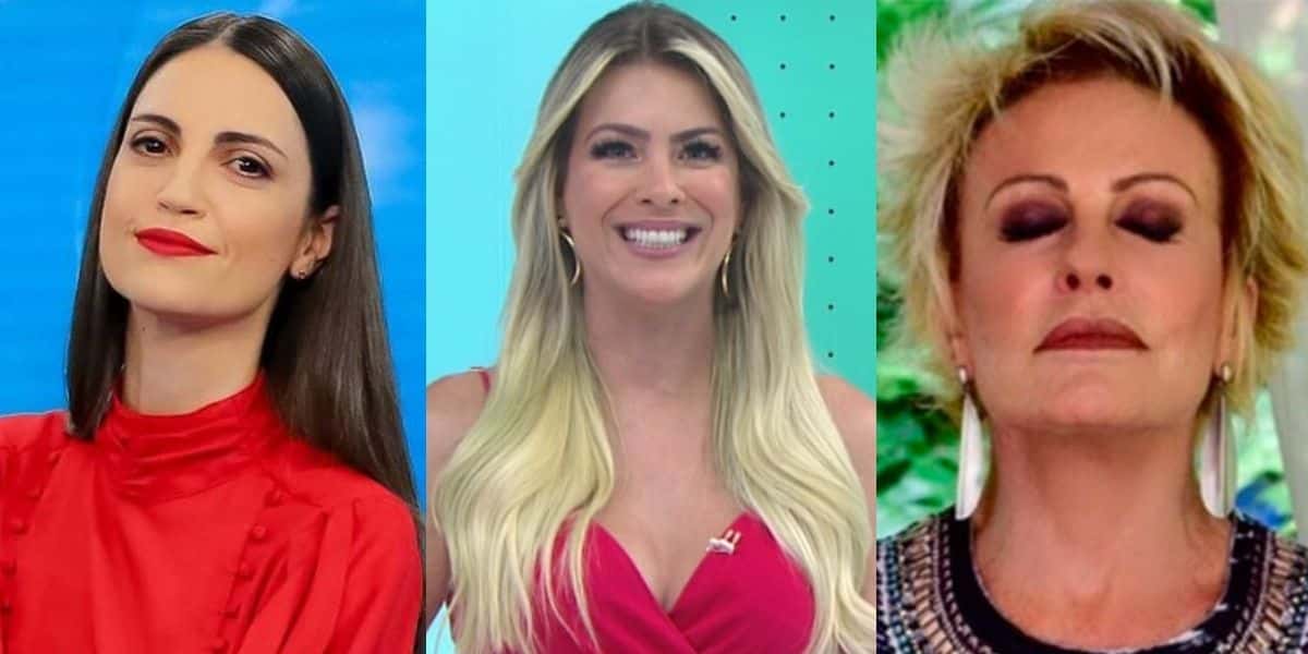 Chris Flores, Renata Fan e Ana Maria (Reprodução))