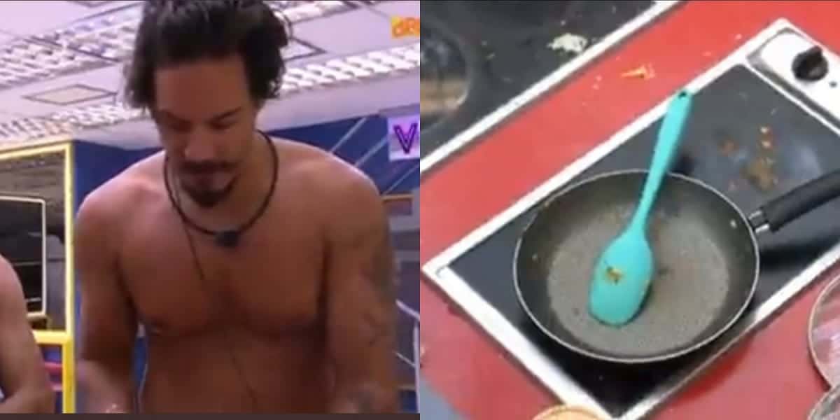 BBB22: Eliezer perde a paciência com porquice dos brothers (Foto: Reprodução)
