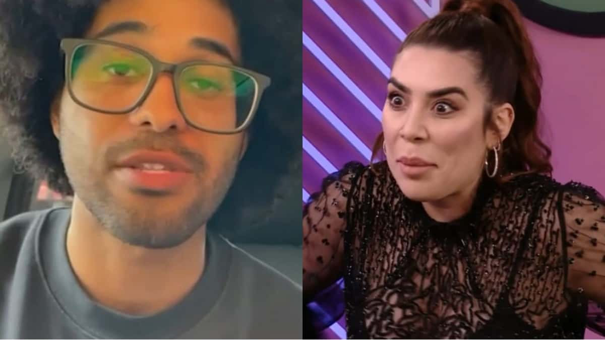 Luciano faz cobranças de promessas de Naiara Azevedo e ainda exige mais (Reprodução/ Globoplay)
