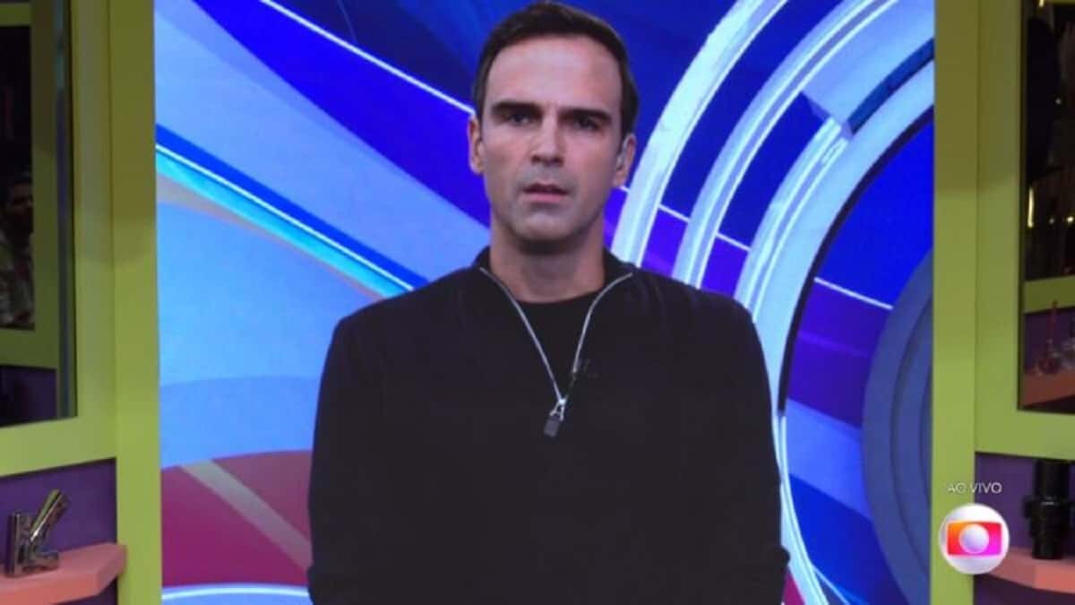 Tadeu Schmidt no comando do BBB, uma das principais vitrines da Globo- Foto: Reprodução
