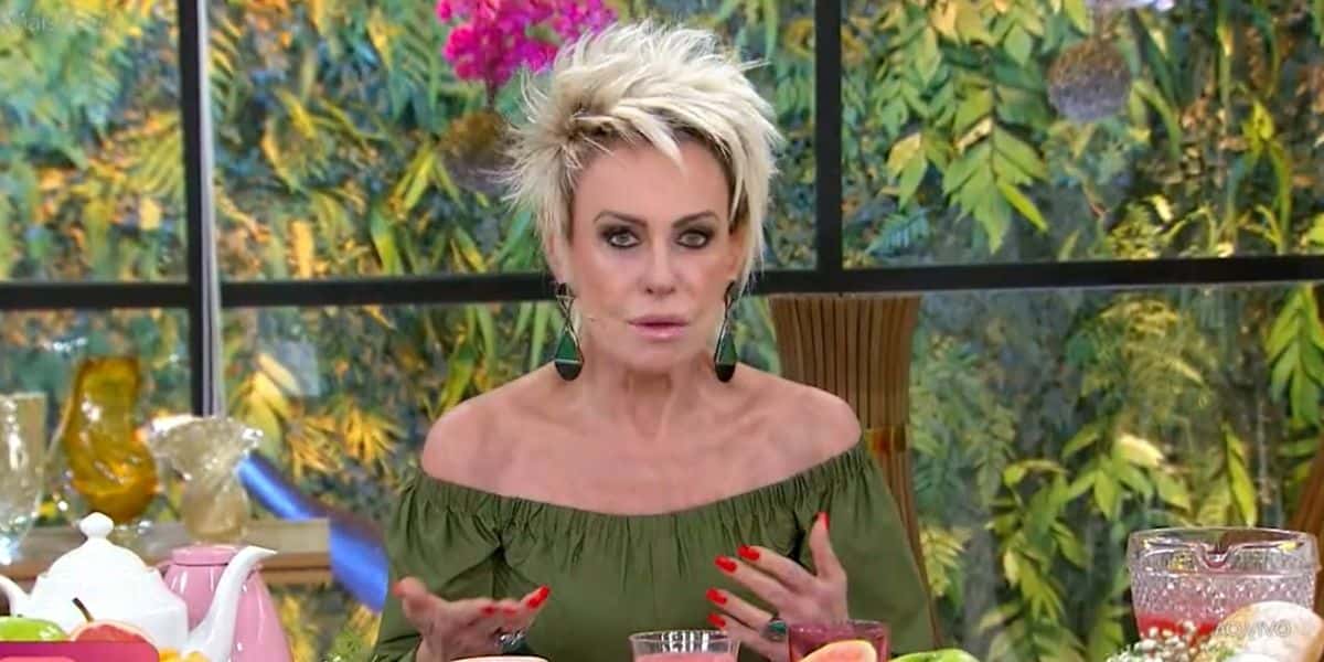 Ana Maria Braga no "Mais Você" (Foto: Reprodução/Globo)