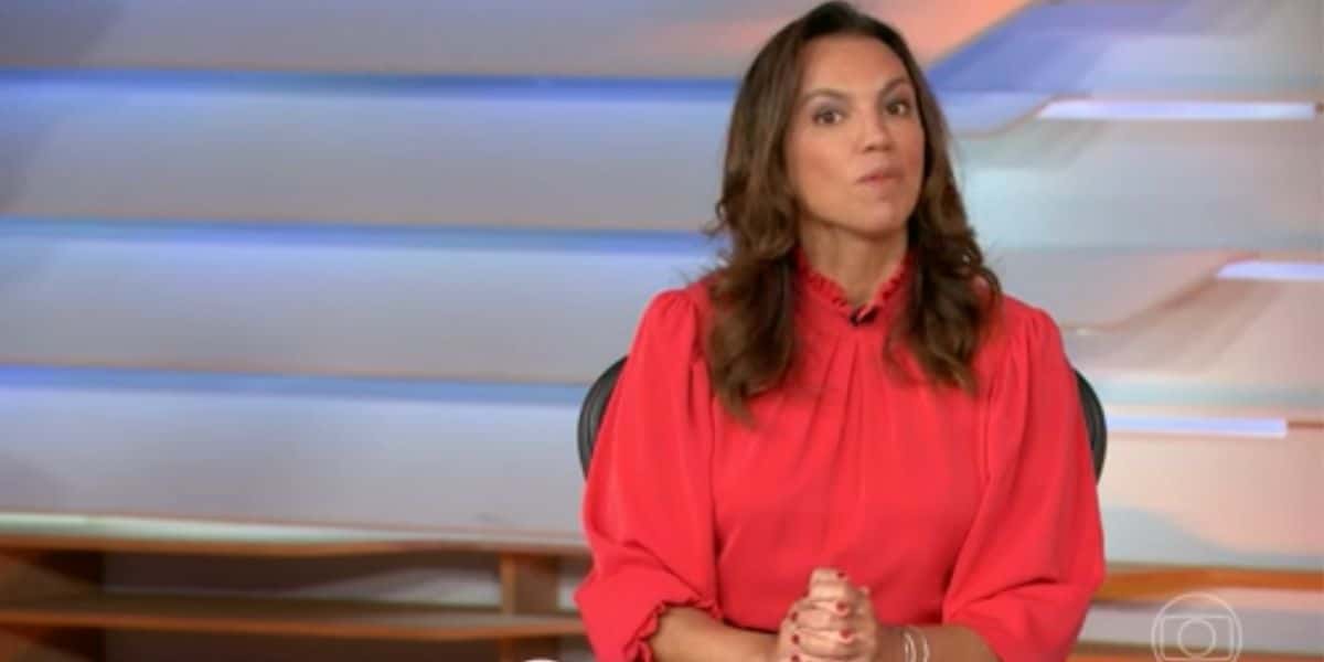 Ana Paula Araújo no "Bom Dia Brasil" (Foto: Reprodução/Globo)