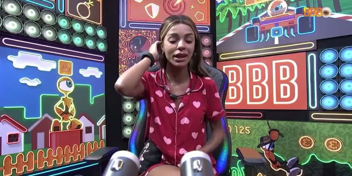 BBB22: Brunna Gonçalves desabafa no confessionário (Foto: Reprodução)