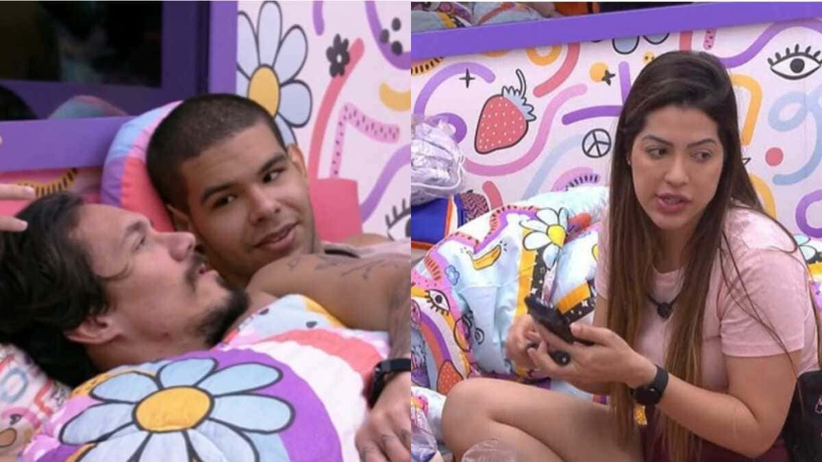 BBB22: Eliezer, Laís e Vyni planejam os próximos passos (Foto: Reprodução/Montagem)