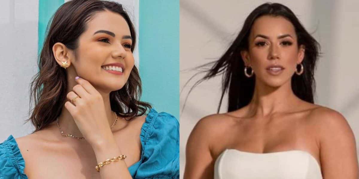 BBB22: Larissa e Eslovênia já se conheciam fora do reality (Foto: Reprodução/Montagem)