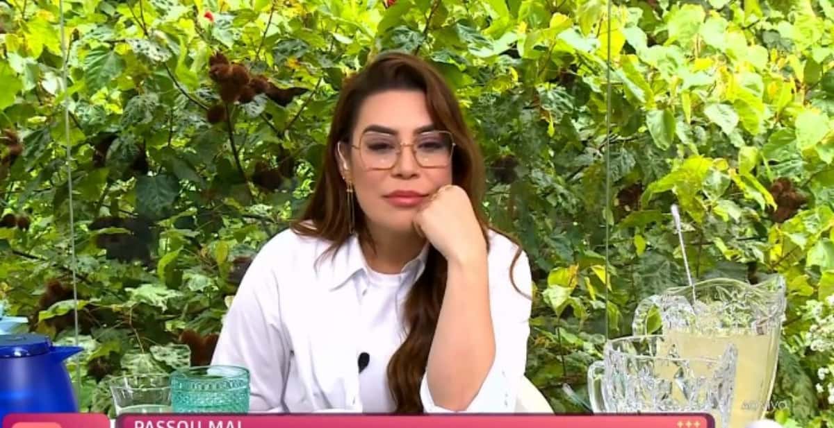 Naiara Azevedo falou sobre sua amizade com Tiago Abravanel (Foto: Reprodução / Globoplay)
