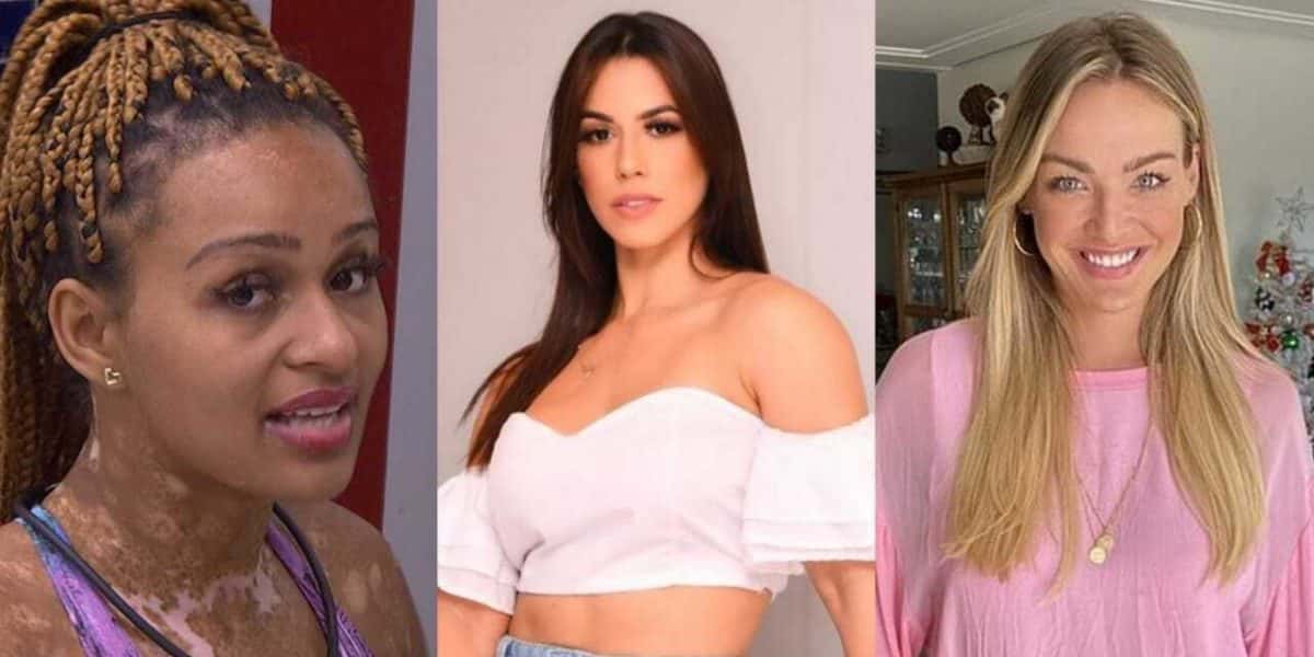 BBB22: Larissa arrisca jogo duplo e mente para sisters (Foto: Reprodução/Montagem)