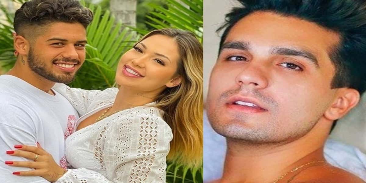 Zé Felipe, Virgínia e luan Santana (Foto: reprodução)