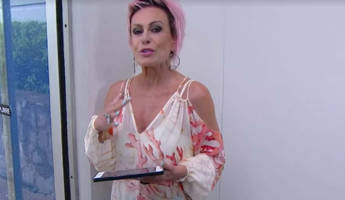 Ana Maria surgiu fora dos estúdios do Mais Você recentemente- Foto: Reprodução-Globo