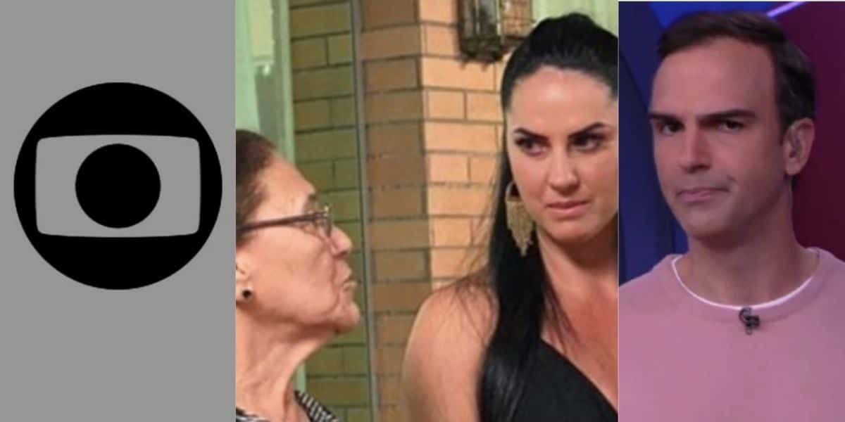 Globo, Dona Helena, Graciele Lacerda e Tadeu Schimidt no BBB22 (Reprodução)