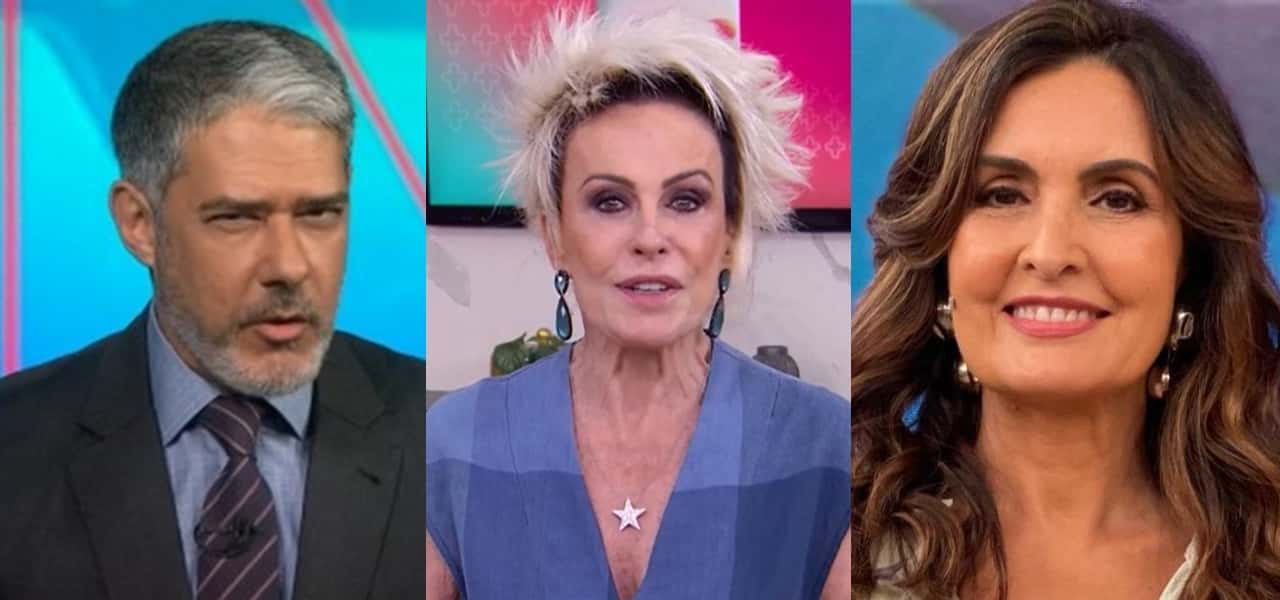 Equipes do JN, do Mais Você e do Encontro com Fátima Bernardes foram convocadas ao trabalho presencial na Globo- Foto: Montagem/TV Foco