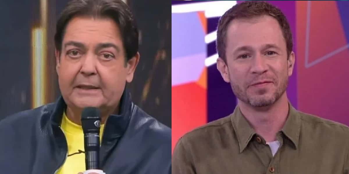 Faustão e Tiago Leifert (Foto: Divulgação)