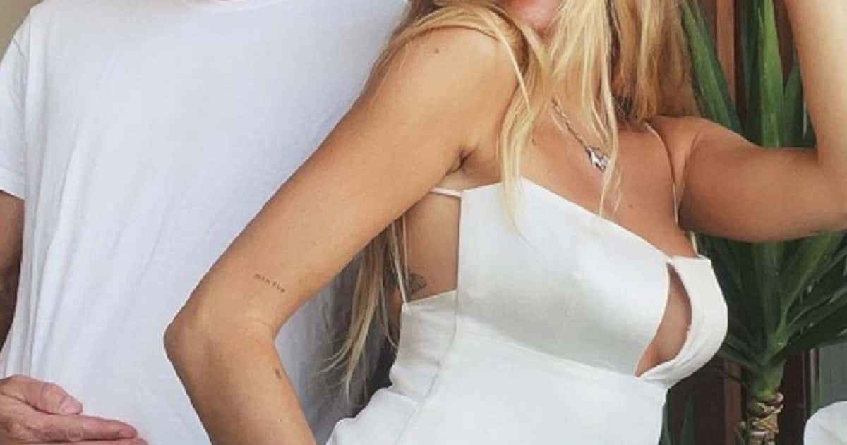 Isabela Scherer filha do nadador Xuxa confirmou gravidez no Instagram- Foto: Reprodução/Instagram