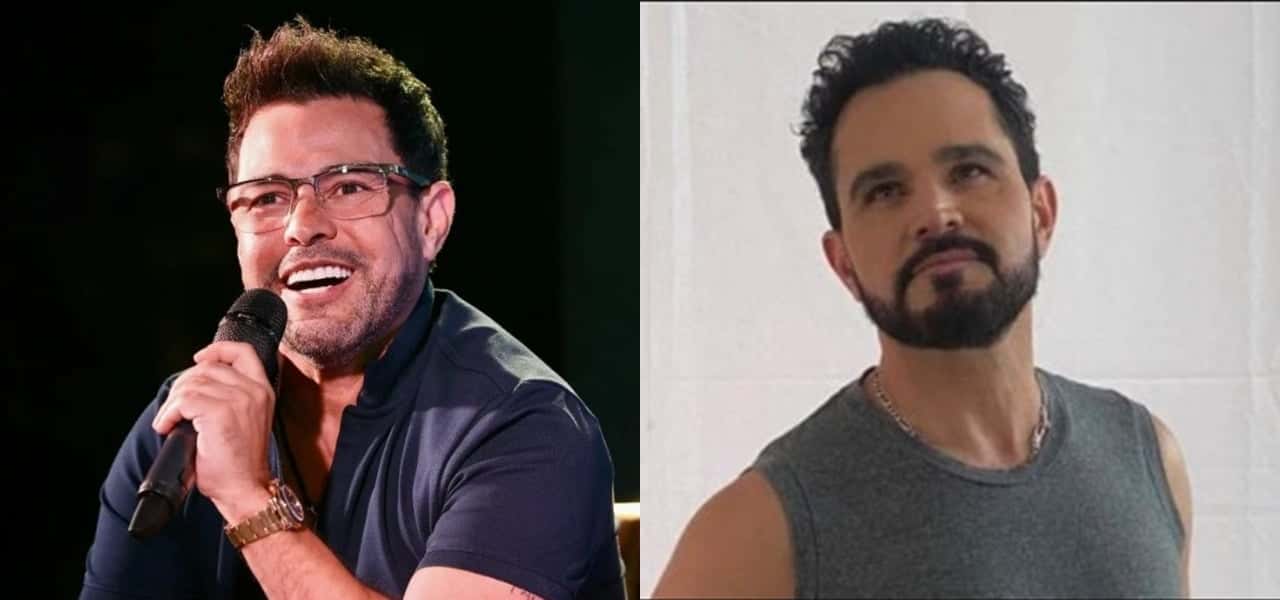 Zezé estará no Domingão com Huck sem Luciano Camargo- Foto: Montagem-TV Foco