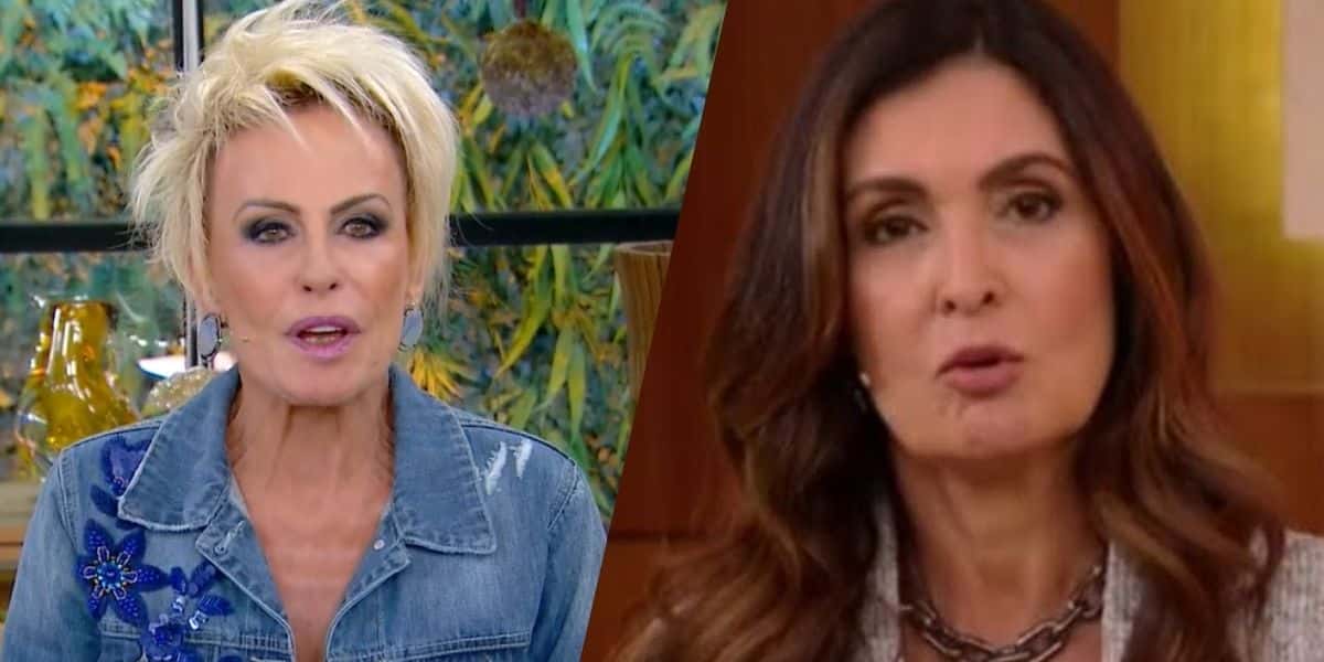 Ana Maria e Fátima Bernardes (Montagem: TV Foco)