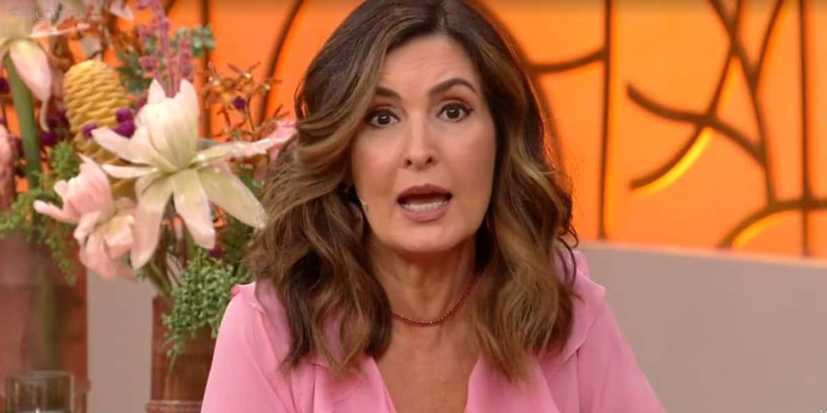 Fátima Bernardes expõe diagnóstico médico no Encontro (Foto: Reprodução)