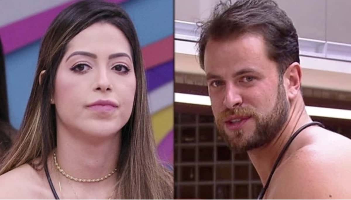 Gustavo ameaça colocar Laís no paredão do BBB22 (Foto: Reprodução / Globoplay)