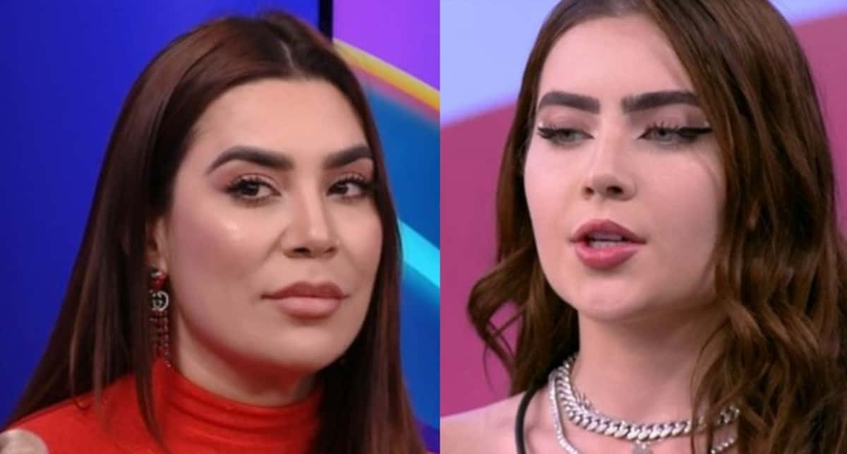 Jade e Naiara se decepcionaram por não ter repescagem no BBB22 (Foto: Reprodução / Globoplay)