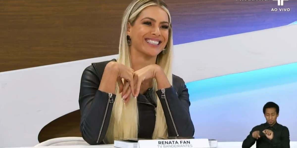 Renata Fan no "Roda Viva" (Foto: Reprodução/TV Cultura)