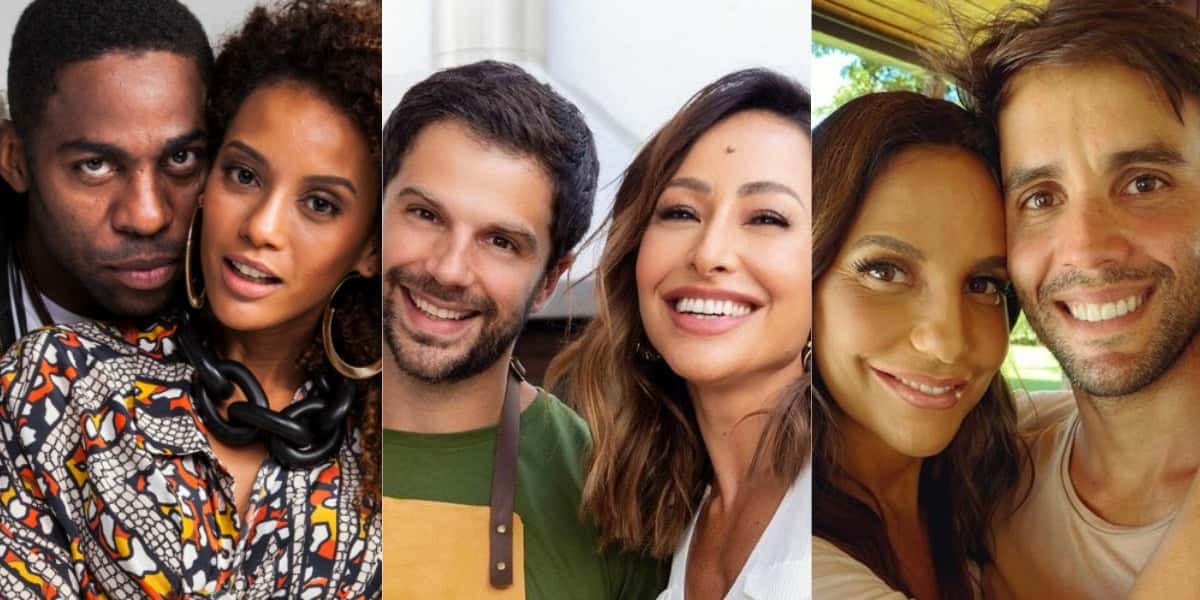 Taís Araújo, Lázaro Ramos, Sabrina Sato, Duda Nagle, Ivete Sangalo e Daniel Cady viraram assunto (Foto: Reprodução)