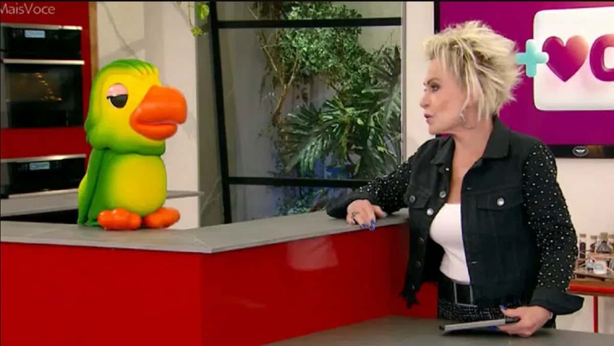 Ana Maria Braga deu patada no filho do Louro José- Foto: Reprodução/Globo