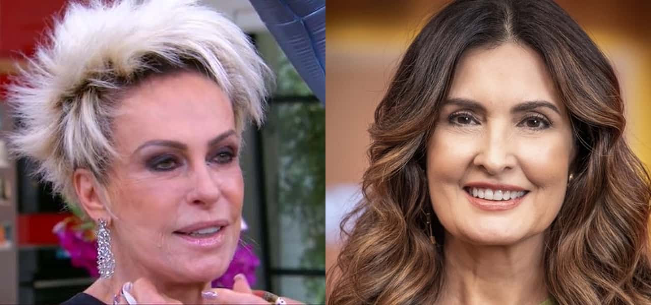 Ana Maria Braga 'invadiu' horário de Fátima Bernardes- Foto: Montagem/TV Foco