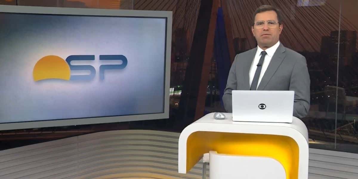Rodrigo Bocardi no "Bom Dia São Paulo" (Foto: Reprodução/Instagram)